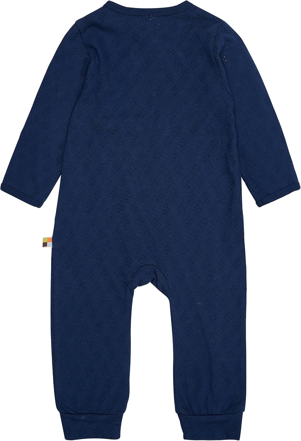 loud + proud Unisex Baby Jacquard Strick, GOTS Zertifiziert Overall 74-80 Ultramarine, 74-80 Ultrama