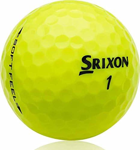 Srixon Soft Feel 2017 - Golfbälle gelb, gelb