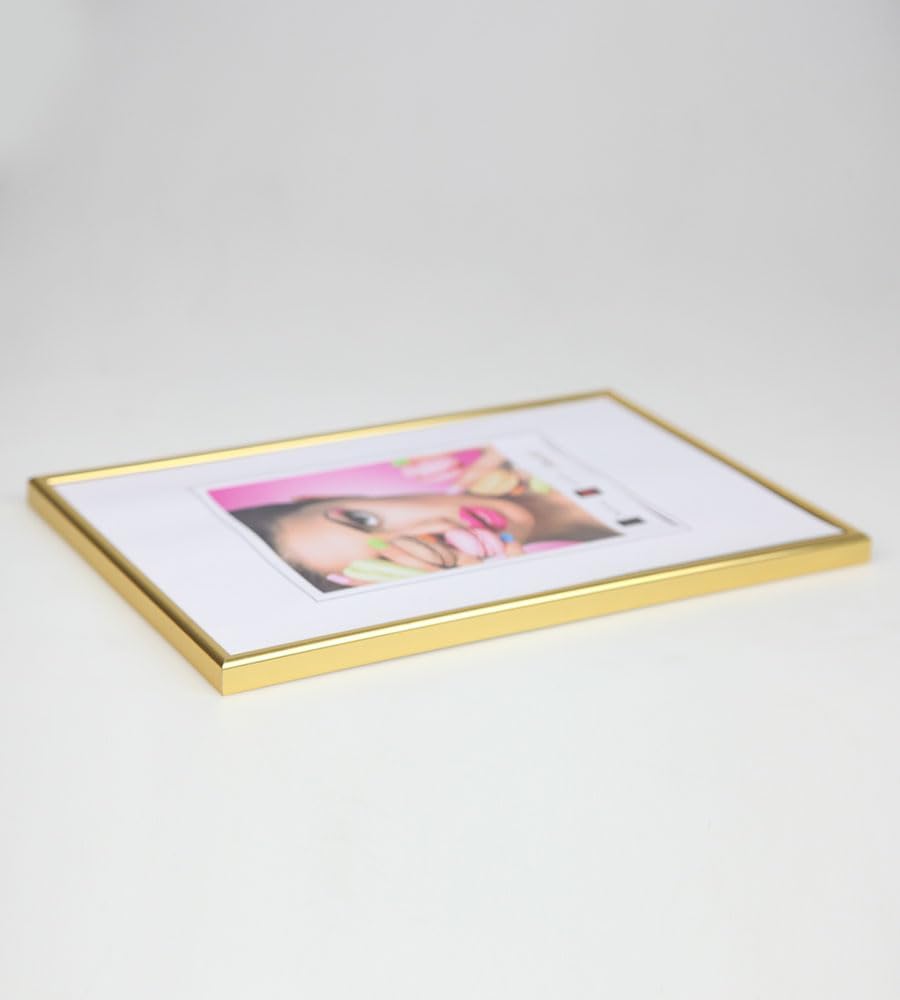 IDEAL TREND 2er 3er 5er Pack Photo Style Set Bilderrahmen Wanddeko Collage Poster Kunststoff Rahmen:
