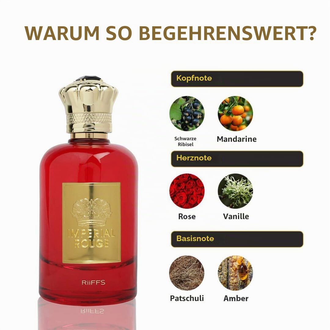 Imperial Rouge, Eau de Parfum, Alternative Si Arman, Riiffs, Woman, 100ml