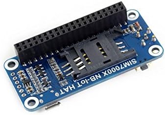 Waveshare Raspberry Pi NB-IoT/eMTC/Edge/GPRS/GNSS HAT Module Based SIM7000E Support TCP, UDP, PPP, H