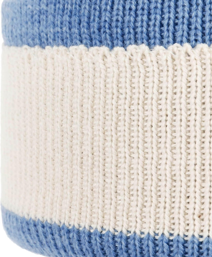 LIERYS Mono Stirnband Damen/Herren 8 cm breit - Made in Germany - dreilagiges Strickband gefüttert m