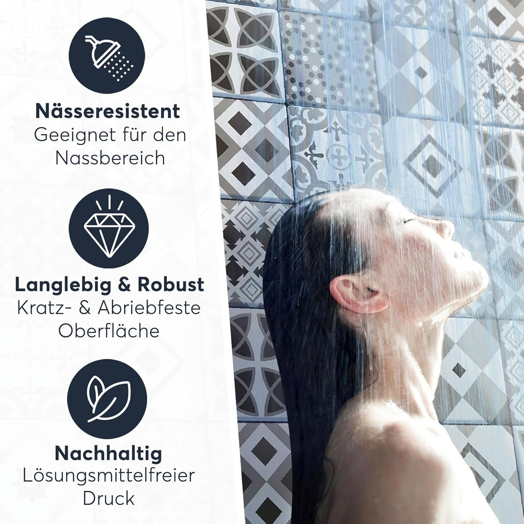 CREATISTO Mosaik Klebefliesen Stickerfliesen Fliesenfolie - Stylische Sticker Aufkleber für Fliesen