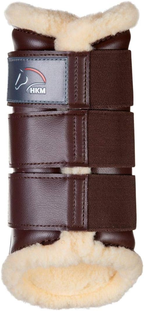 HKM Gamaschen Comfort XL Dunkelbraun, XL Dunkelbraun