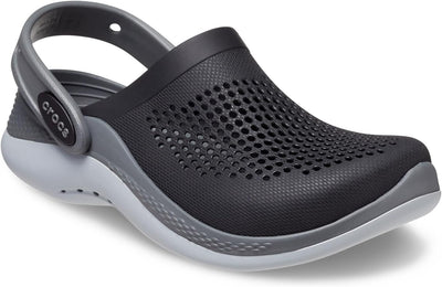 Crocs Unisex Kinder Literide 360 Clog T Holzschuh 29/30 EU Black Slate Grey, 29/30 EU Black Slate Gr