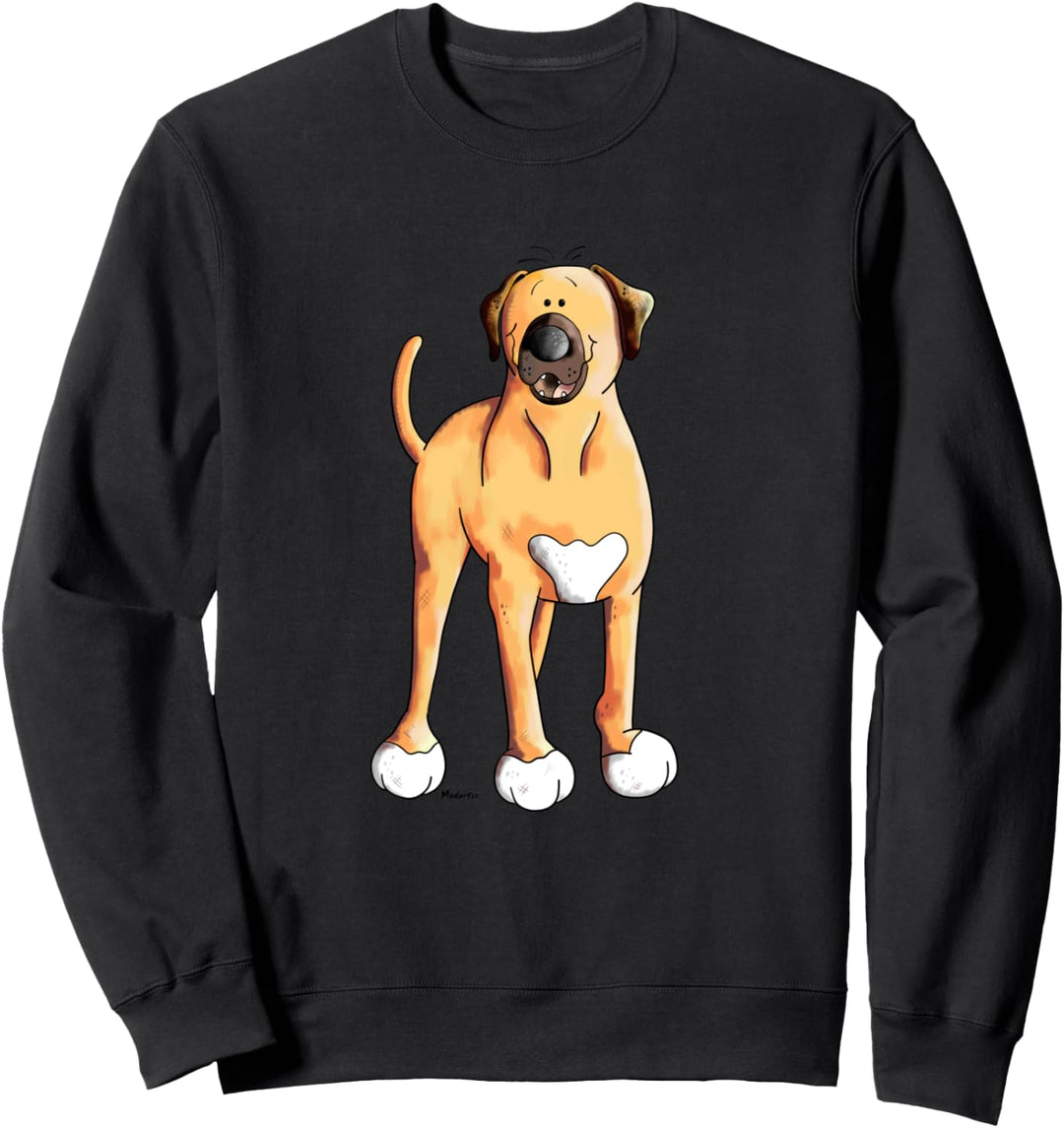 Lustiger Broholmer I Fun Hundemotiv für Hundefreunde Sweatshirt