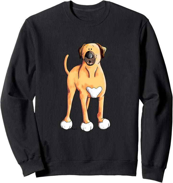 Lustiger Broholmer I Fun Hundemotiv für Hundefreunde Sweatshirt