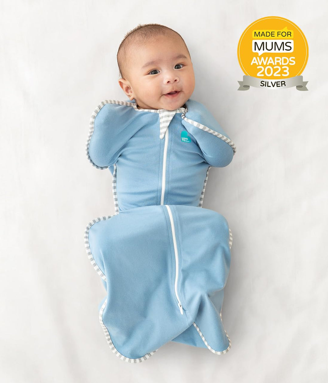 Love To Dream Pucksack, Baby Erstausstattung Small (2,2-3,8kg), ideal für Moderate Temperaturen 20-2