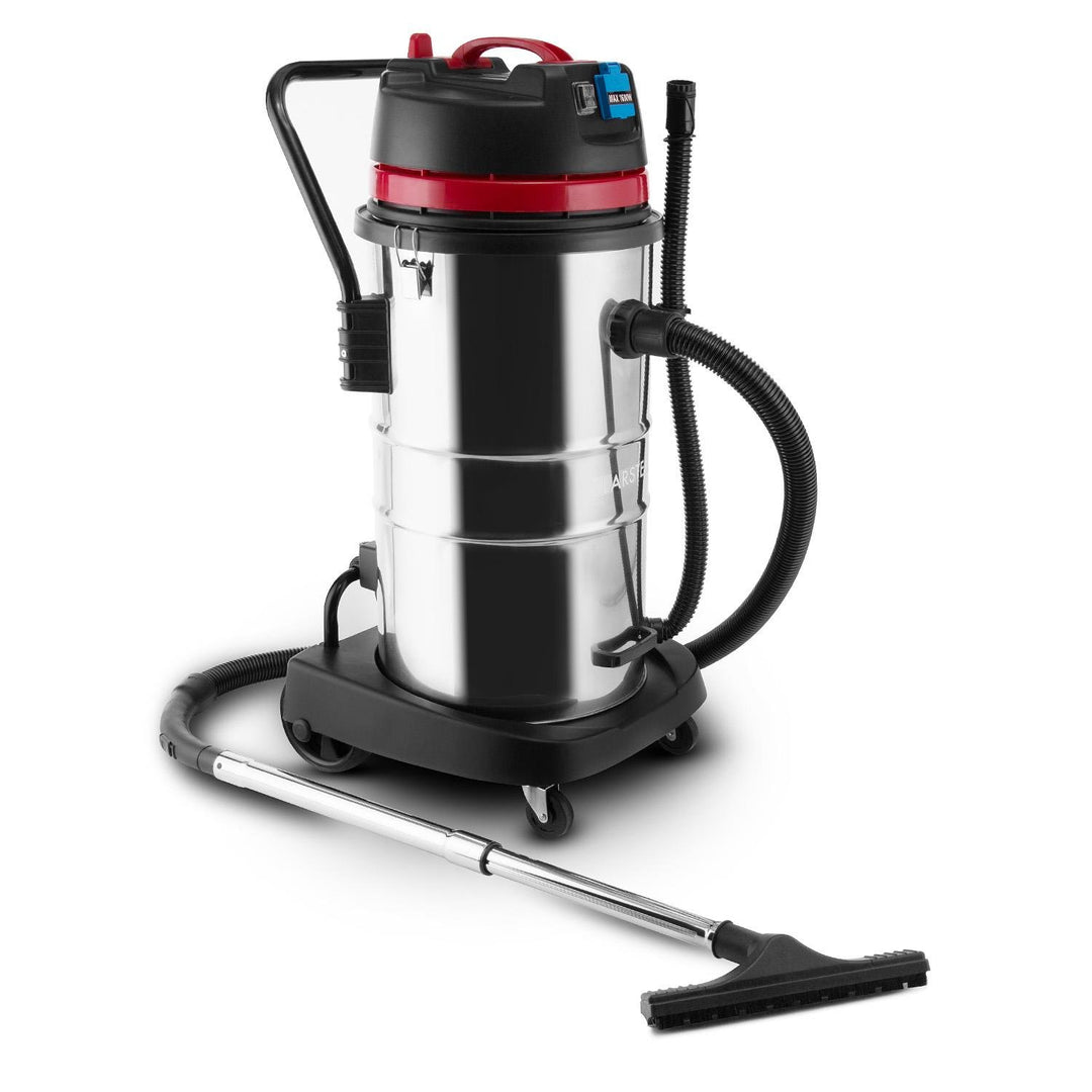 Klarstein Reinraum Industriesauger - Nasssauger, Trockensauger, 60 Liter, 2000 Watt, Schutzabschaltu