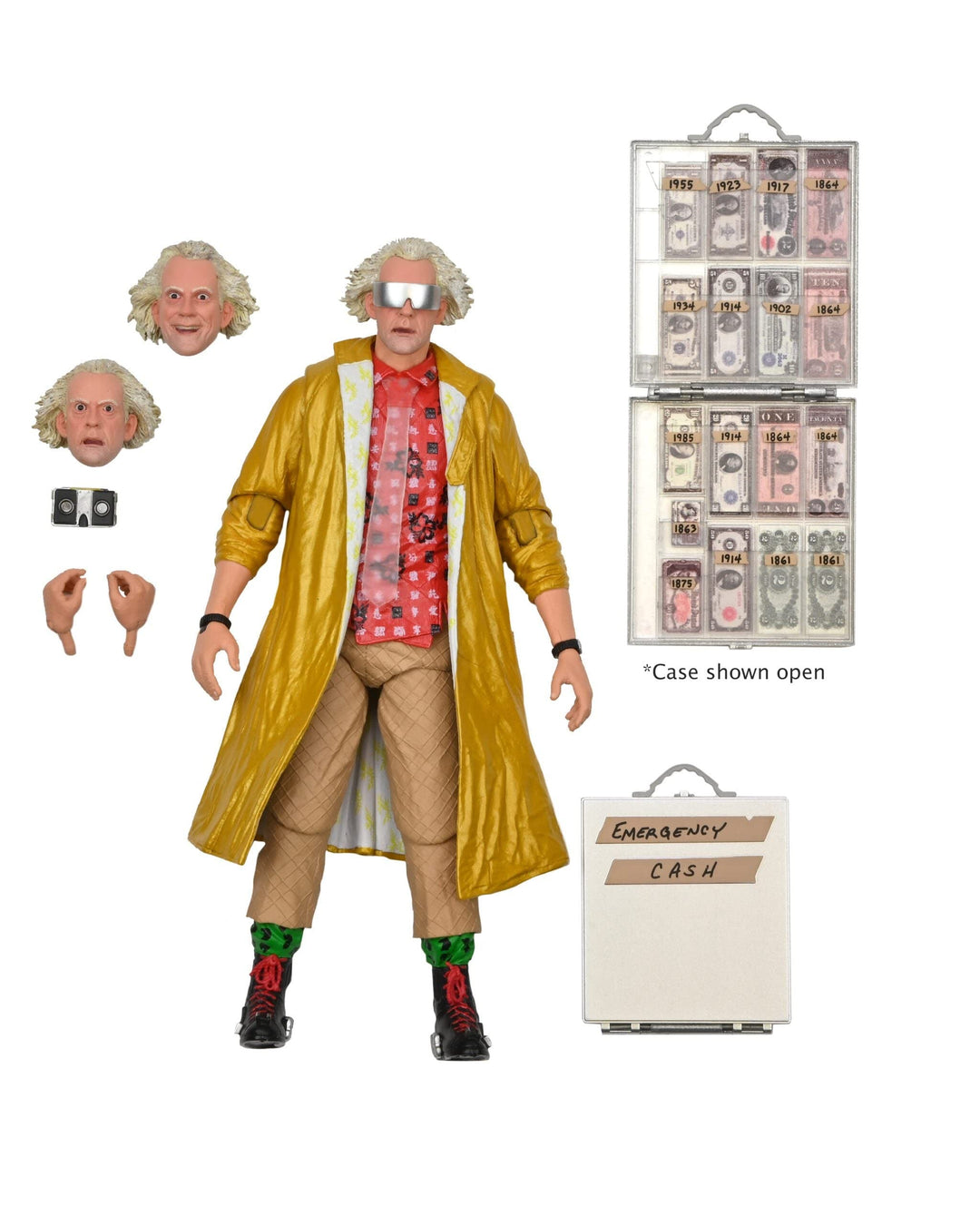 NECA Back to The Future - Ultimate Doc Brown 2015 - Figurine articulée 18c