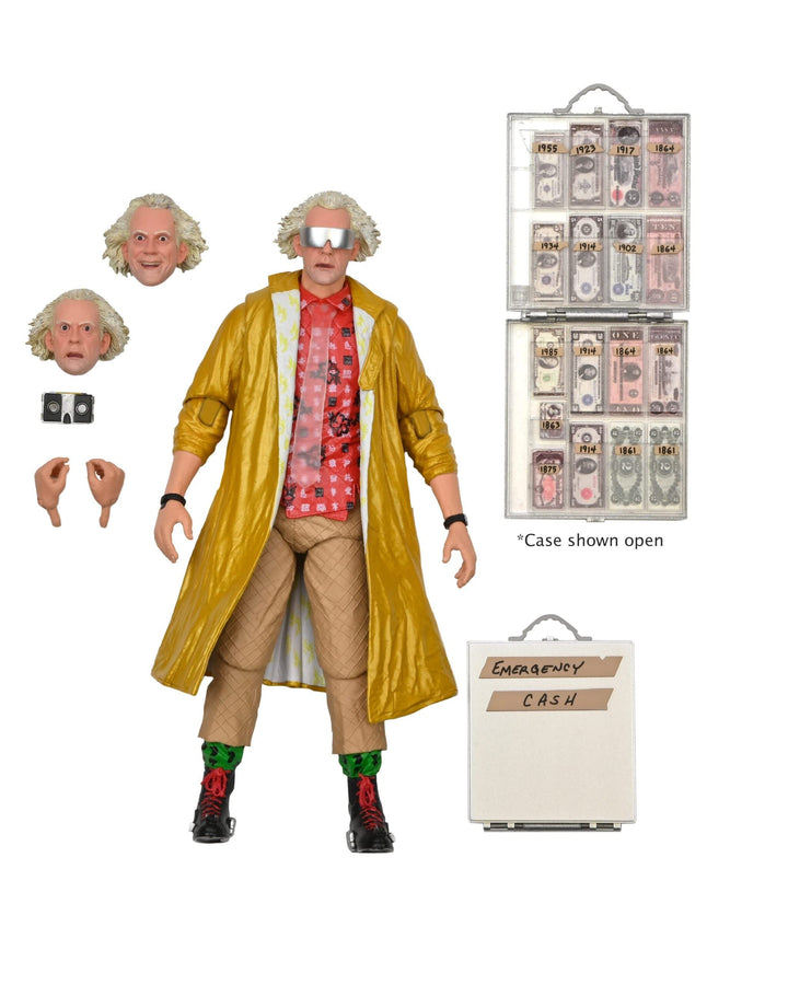 NECA Back to The Future - Ultimate Doc Brown 2015 - Figurine articulée 18c