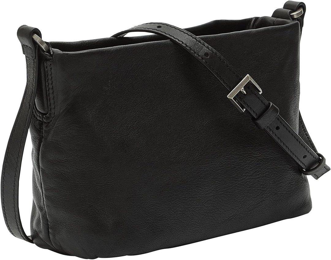 Liebeskind Damen Ira Crossbody Umhängetasche Schwarz, Schwarz