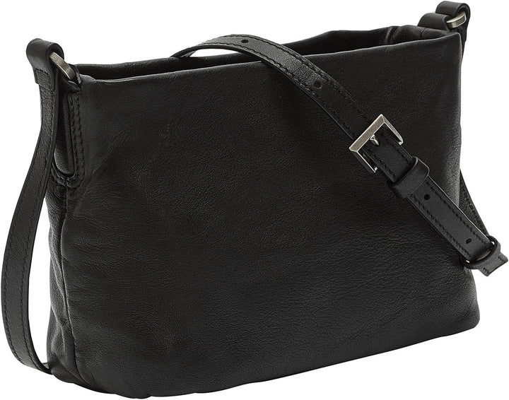 Liebeskind Damen Ira Crossbody Umhängetasche Schwarz, Schwarz