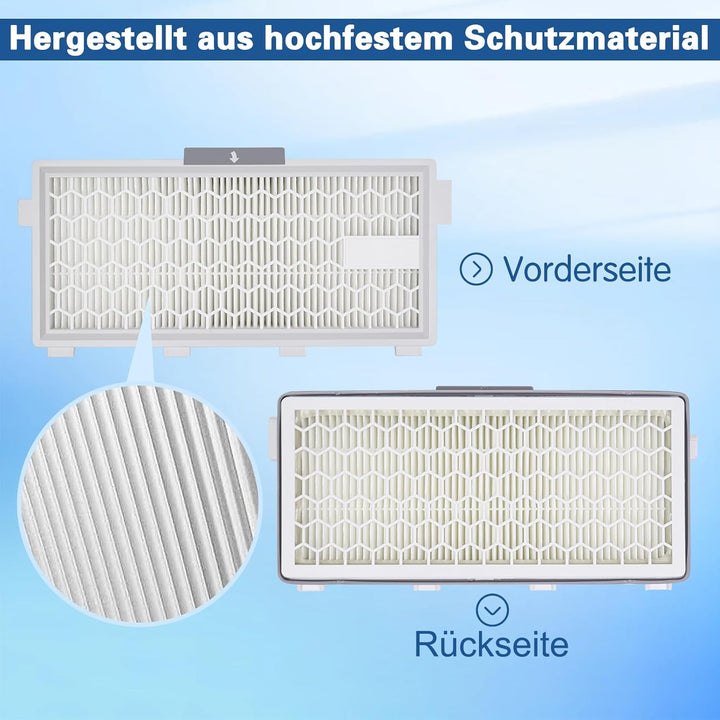 3 Sätze Airclean Plus 50 Ersatz Filters für Miele Compact C1 C2, Complete C2 C3, Guard S1 L1 M1 Stau