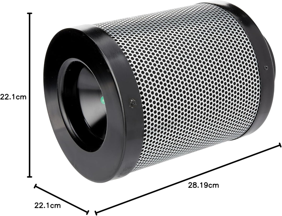 RAM 08-350-150 Filter - 100/200, 4 Zoll, Aktivkohlefilter, 170 m³/hr 170m³/hr 100/200 (4"), 170m³/hr