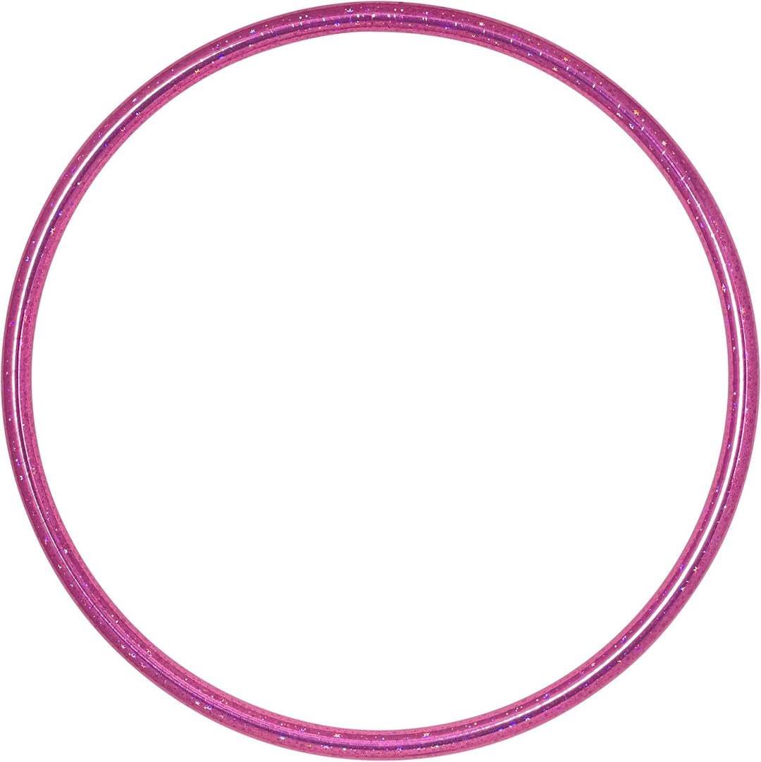 Kinder Hula Hoop Reifen, Sternen Farben Ø60/70/80cm Ø80cm Pink, Ø80cm Pink