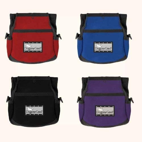 Doggone Good! Rapid Rewards Deluxe Dog Training Bag with Belt by (Black) by Schwarz, 1 Count (Pack o