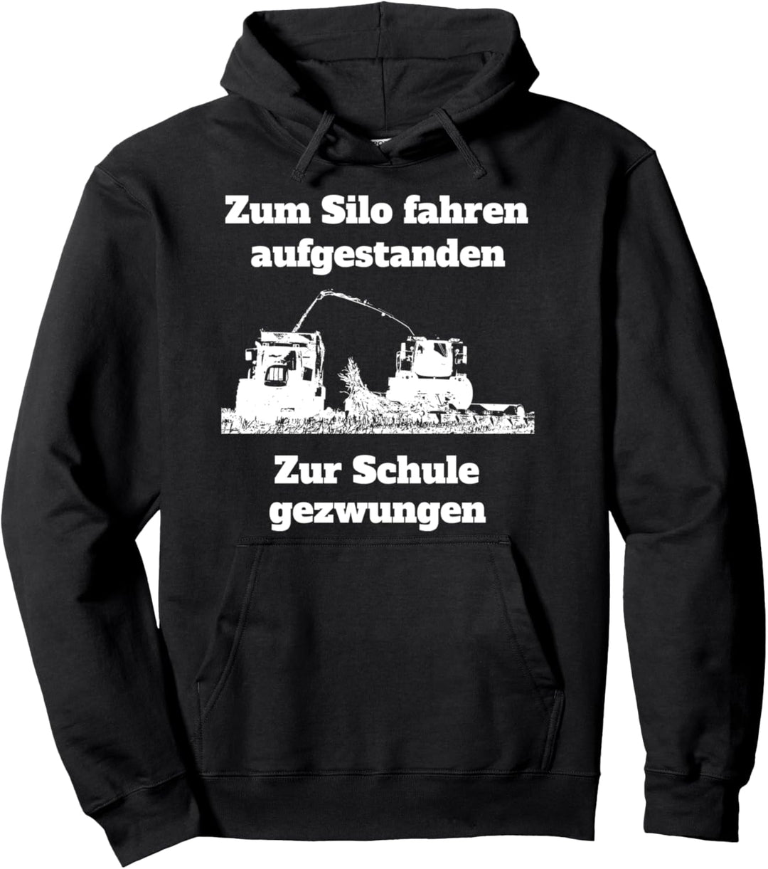 Mais häckseln Landwirt Ernte Schule Kinder Landwirtschaft Pullover Hoodie