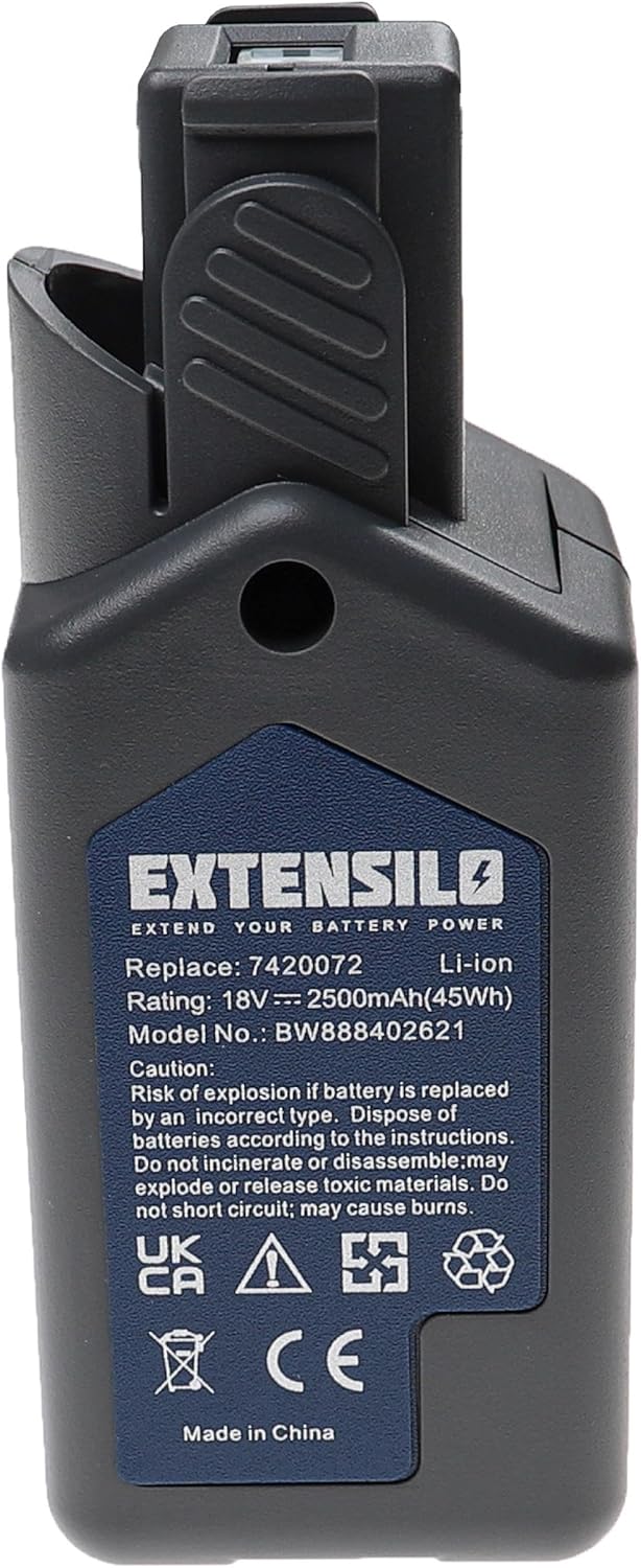 Akku Ersatz für Wolf Garten 7420072, 7420090, Li-Ion Power-Pack 3 für Rasentrimmer Elektrosense (250