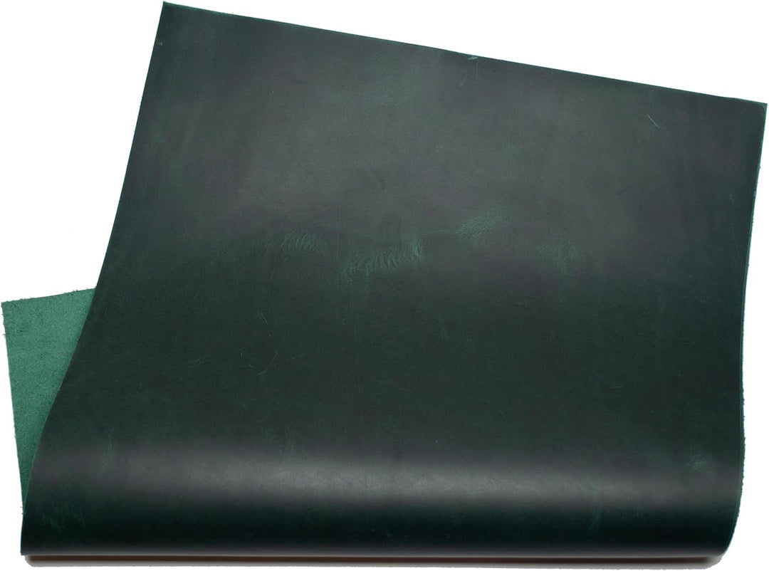 HAPPER STUDIO Rindsleder 1.6 mm Dick Pull-Up Crazy Horse Leder. Echtlederblätter für Basteln. (A1 (5