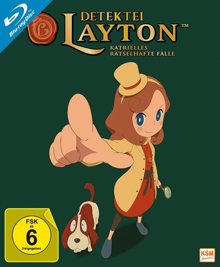 Detektei Layton - Katrielles rätselhafte Fälle: Volume 1 (Episode 01-10) [Blu-ray], Blu-ray