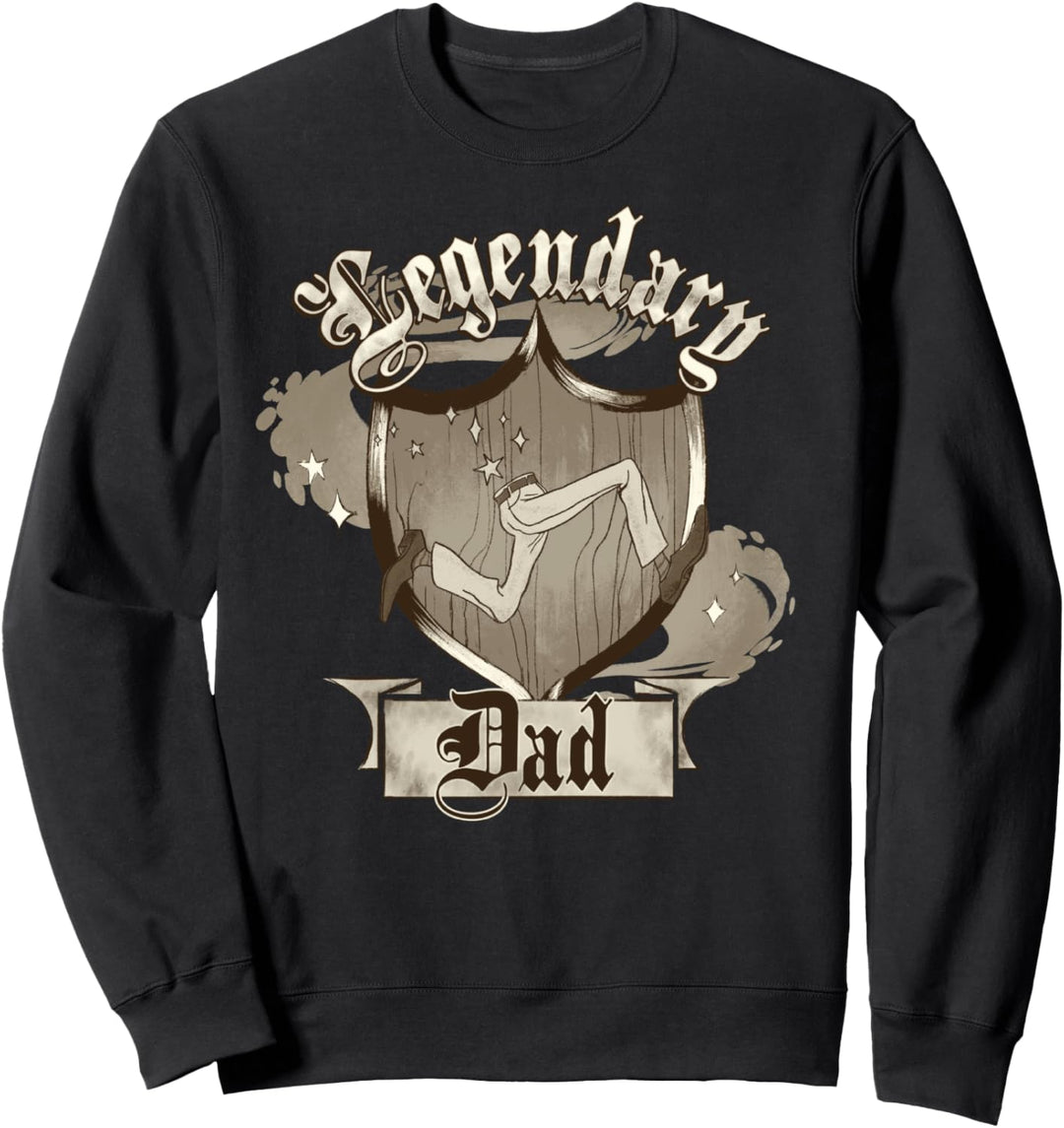 Disney Pixar Onward Legendary Dad Crest Sweatshirt