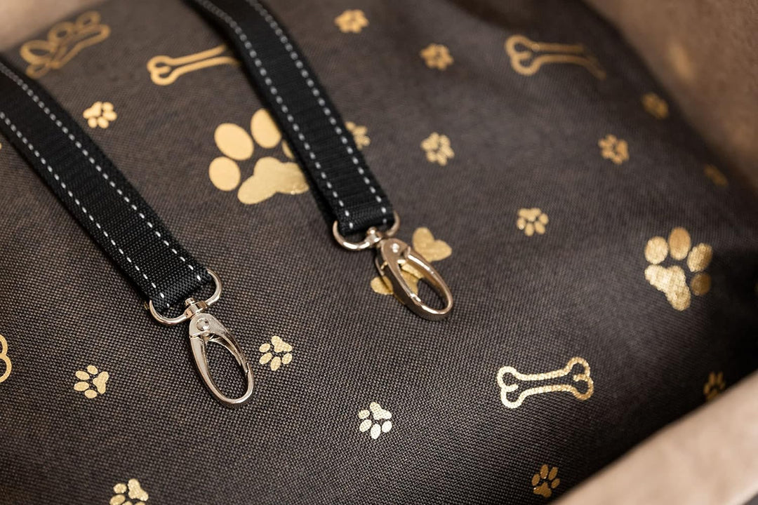 BOUTIQUE ZOO Hunde Autositz | Autositz für Hunde, Katzen, Haustier | Rückbank, Beifahrersitz | Hunde