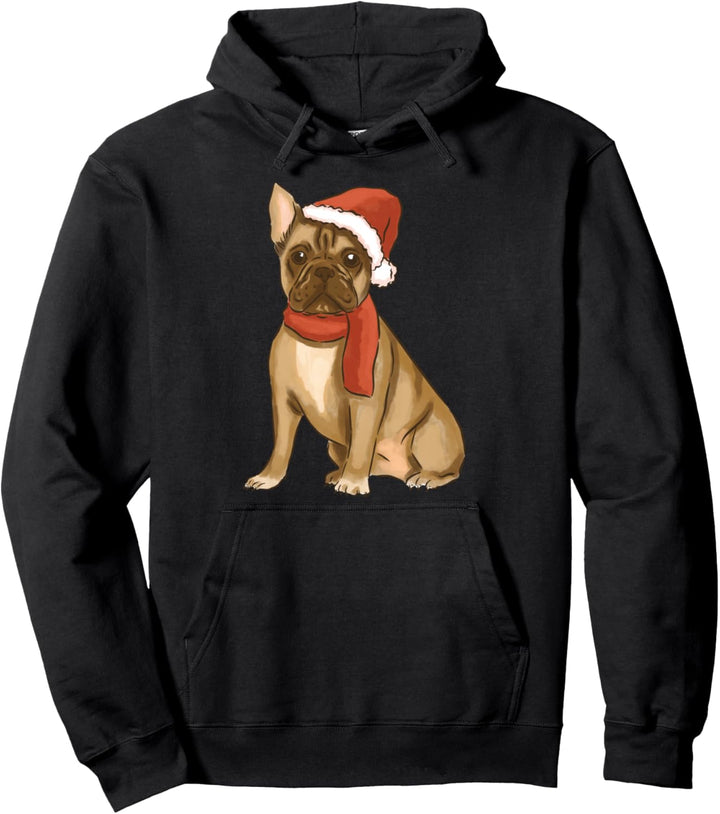 Weihnachten Hund. French Bulldog. Frenchie ugly sweater Xmas Pullover Hoodie