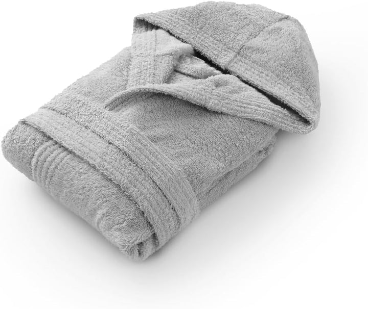 Top Towel Unisex Kinder Confort-Bademantel Mädchen & Jungen, Frottee 450g/m², Mit Kapuze & Taschen,