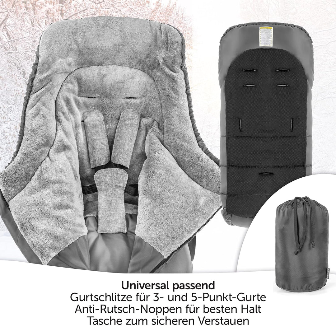 Zamboo Fusssack für Joie Buggy Sportwagen (passend für Litetrax, Mytrax, Chrome) - Winterfusssack fü