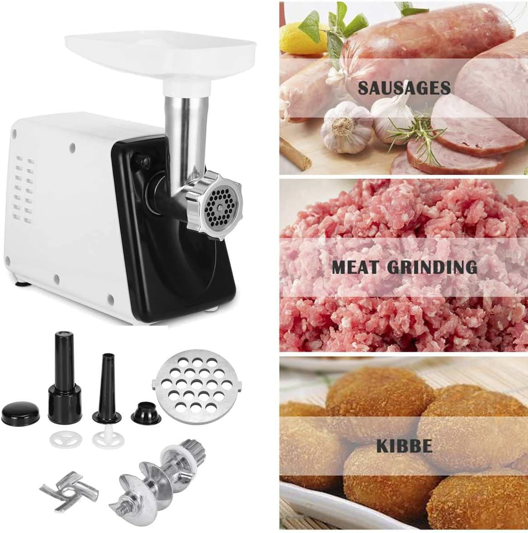 SOKANY SK-312 Fleischwolf Elektrisch Fleischmaschine 2500W, 3-IN-1 Multi Küchenmaschine Wurstfüller