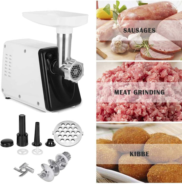 SOKANY SK-312 Fleischwolf Elektrisch Fleischmaschine 2500W, 3-IN-1 Multi Küchenmaschine Wurstfüller