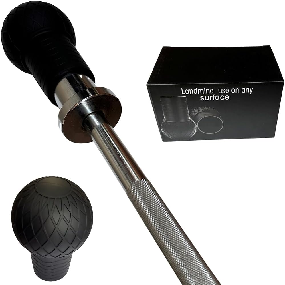 Landmine Aufsatz für Langhantel 5,1 cm, stabil und einfach zu bedienen mit 360° Drehung, Langhantelb