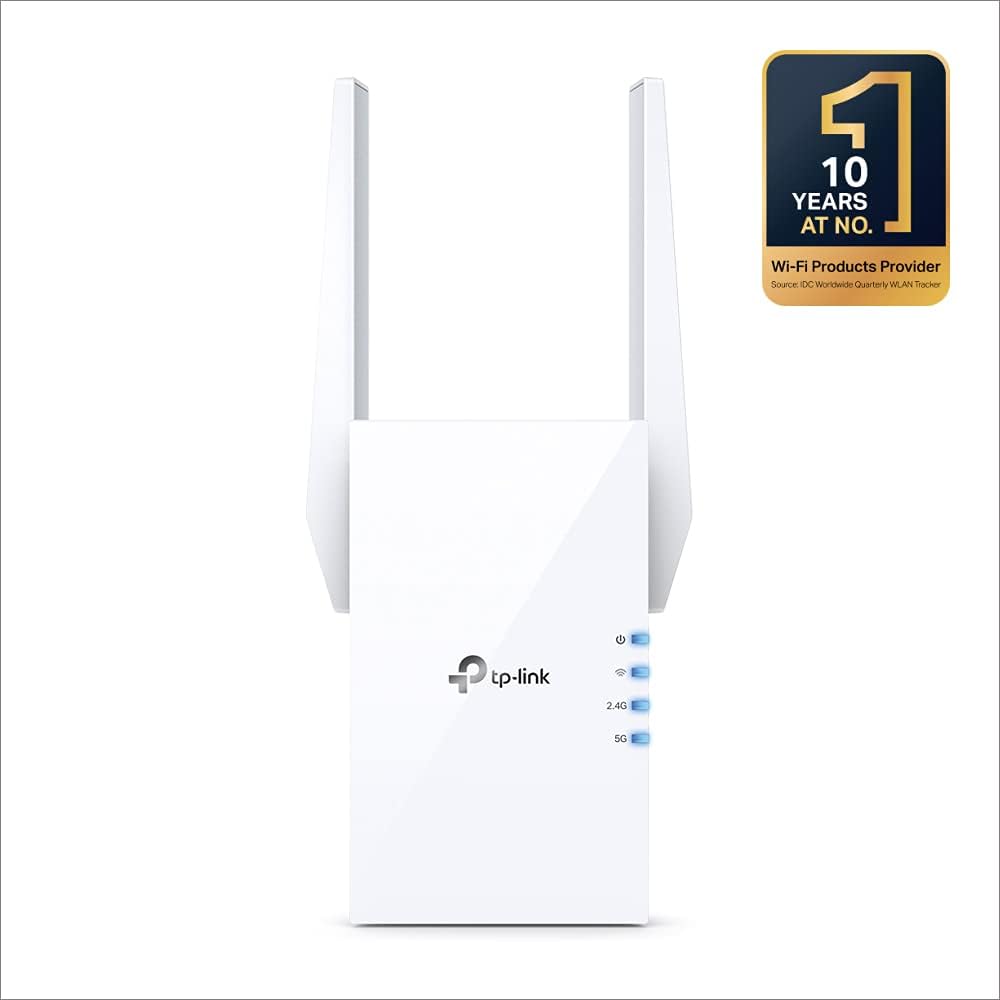 TP-Link Archer AX73 Wi-Fi 6 Gigabit WLAN Router (4804 Mbit/s 5 GHz, 574 Mbit/s 2,4 GHz) schwarz & RE