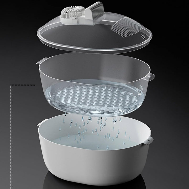 Auftauschale für Gefrorenes Fleisch, Schnelles und Sicheres Auftauen von Lebensmitteln, Grosse UV-Au