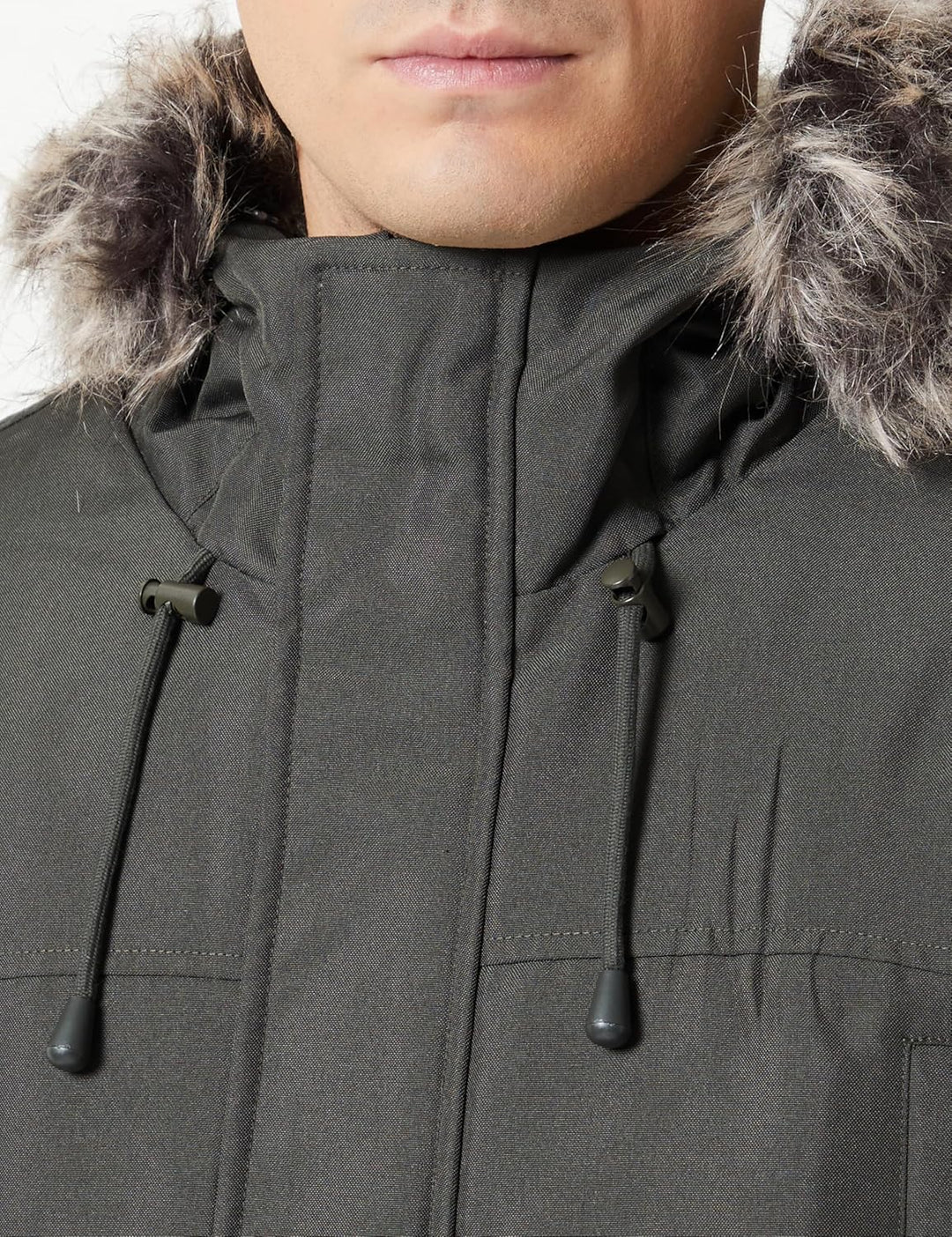 ONLY & SONS Herren Onsfuture Faux Fur Parka OTW Winterjacke S Peat, S Peat