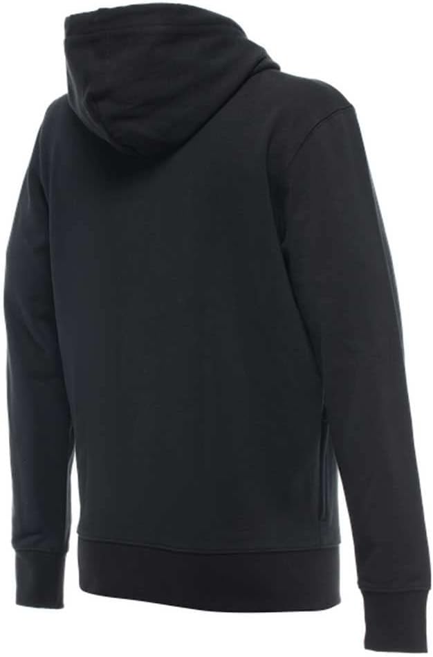 Dainese Herren Hooded Sweatshirt M Schwarz/Weiss, M Schwarz/Weiss