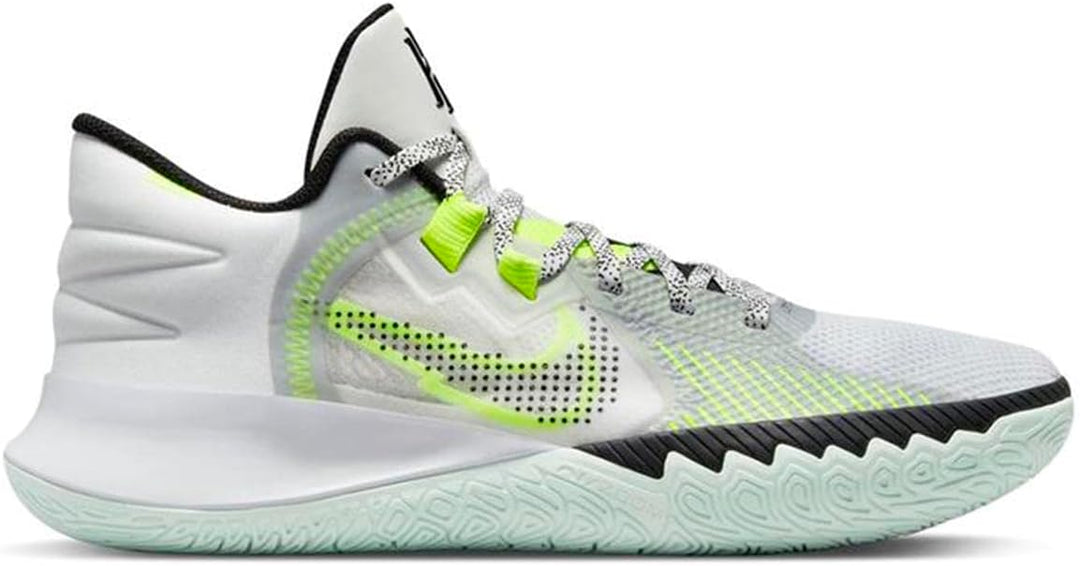 Nike Unisex Flytrap 4 Basketball Schuhe 39 EU Weiss Summit White Barely Green Volt Black, 39 EU Wei&
