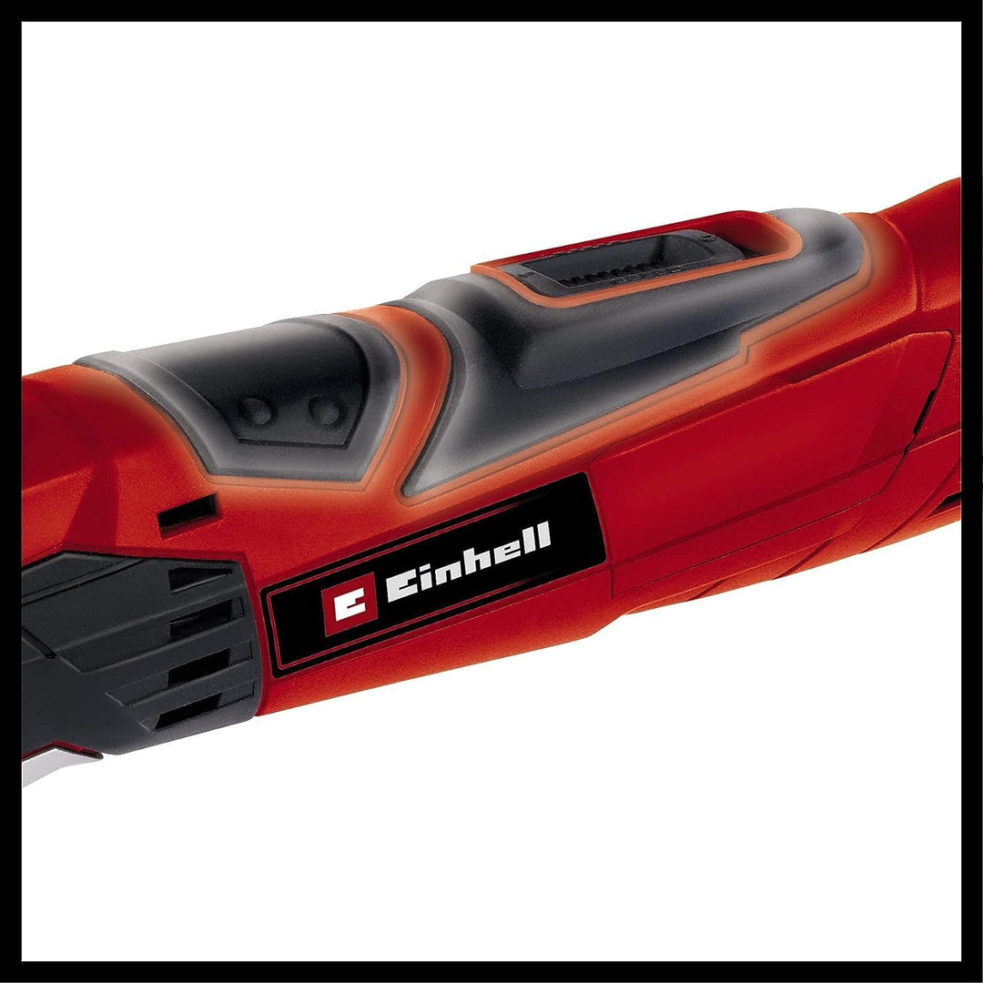 Einhell Multifunktionswerkzeug TE-MG 200 CE (200 W, Konstantelektronik, Staubabsaugung, 6x Schleifpa