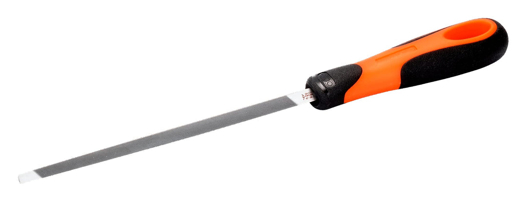 Bahco 4-187-05-2-2 Dreikant-Sägefeile "Ergo" Extra schlank mit Heft 125x6, 0mm Hieb 2 12,7 cm (5 Zol