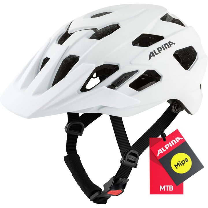 ALPINA PLOSE MIPS - Sicherer und Komfortabler MIPS Enduro & MTB Fahrradhelm Mit Antibakteriellen Pol