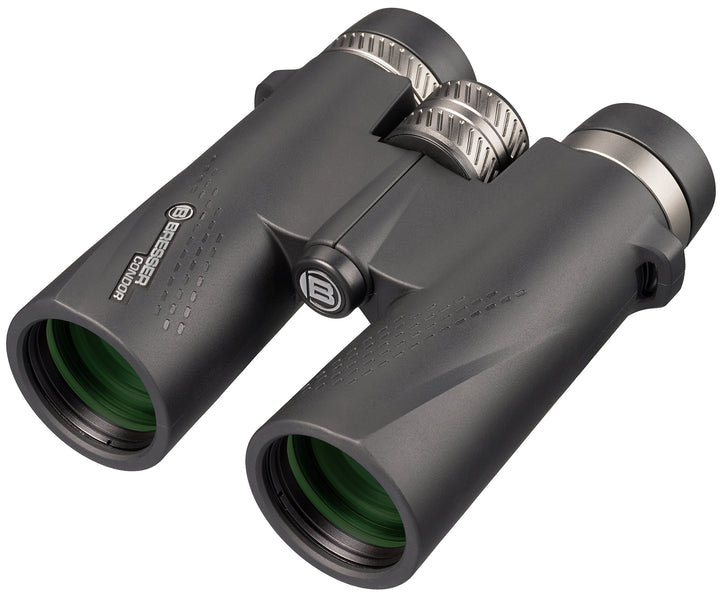 Bresser 1821043 Condor Dachkant Fernglas 10x42 wasserdicht mit Stickstofffüllung und UR-Mehrschichtv
