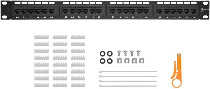 Monoprice Patchpanel (kompatibel mit 568A/B) Cat6 1u 50, Cat6 1u 50