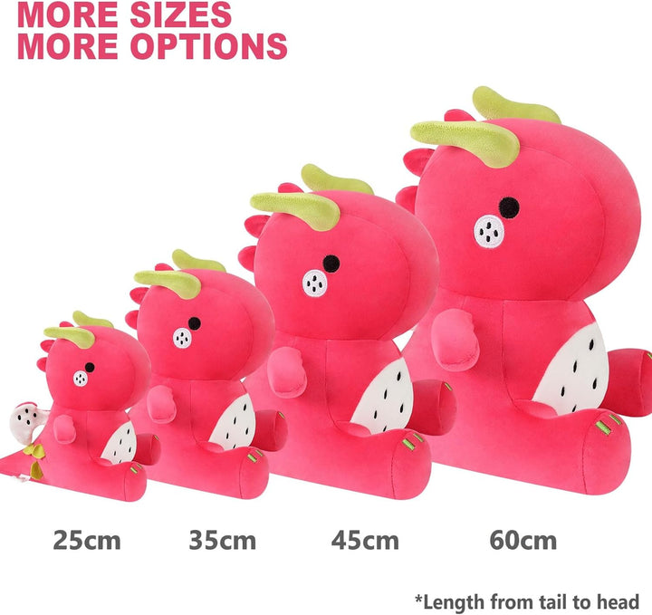 shownicer Plüschtier Dinosaurier Kuscheltier Stofftier Kawaii Dino Plüsch Kissen Spielzeug Plüschsau