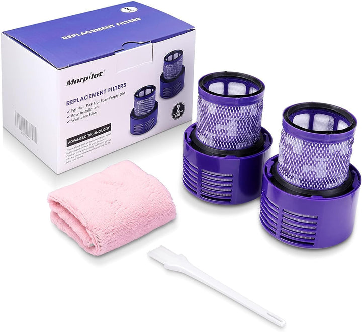 morpilot Filter für Dyson 2 Stück Ersatzfilter für Dyson V10 SV12 Cyclone Animal Absolute Staubsauge