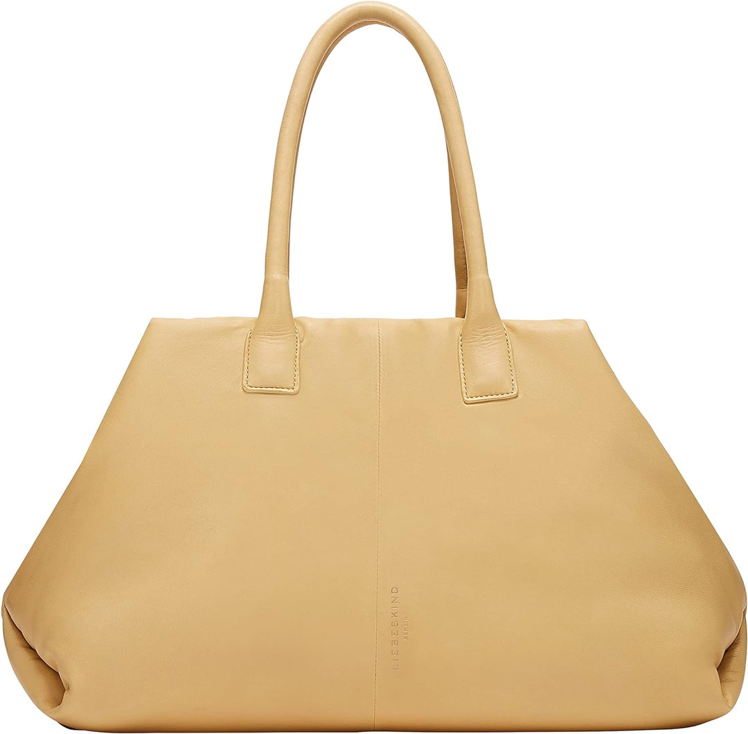 Liebeskind Damen Puffy Chelsea Shopper L Champagne, Champagne