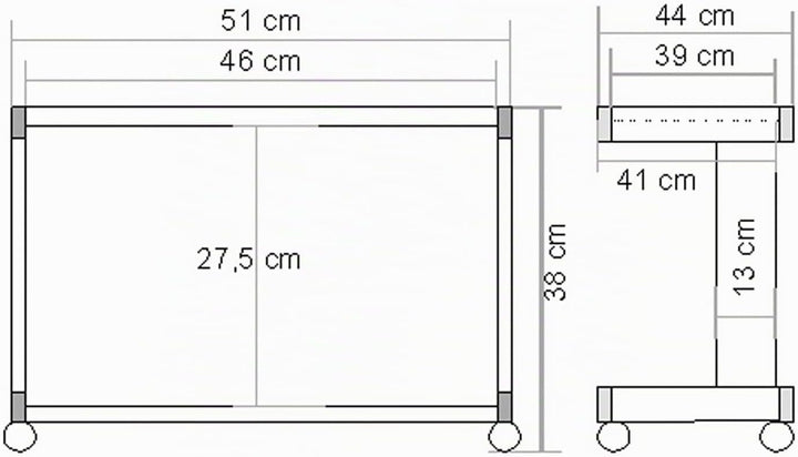 ROLINE Mini-Druckertisch,