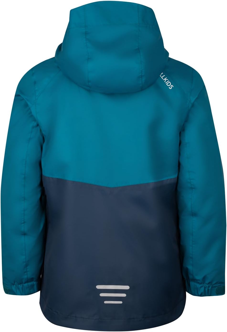 Trollkids Kinder Bryggen wasserdichte Winddichte 3in1 Jacke 104 Dunkelblau/Nachtblau/Zimt, 104 Dunke