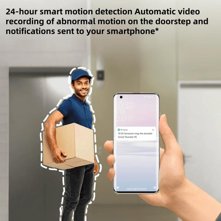 Xiaomi Mi Smart Doorbell 3S Black EU BHR7068GL