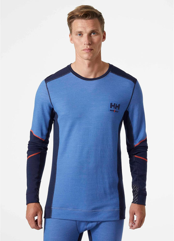 Helly Hansen Herren Ronde Hals Hh Lifa Merino Crewneck S Marineblau, S Marineblau